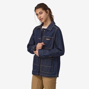 Patagonia Womens Hemp Denim Chore Coat NWT
